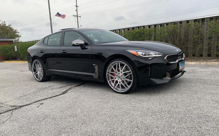 Kia Stinger GT2 Black Forgiato Maglia Wheel | Wheel Front