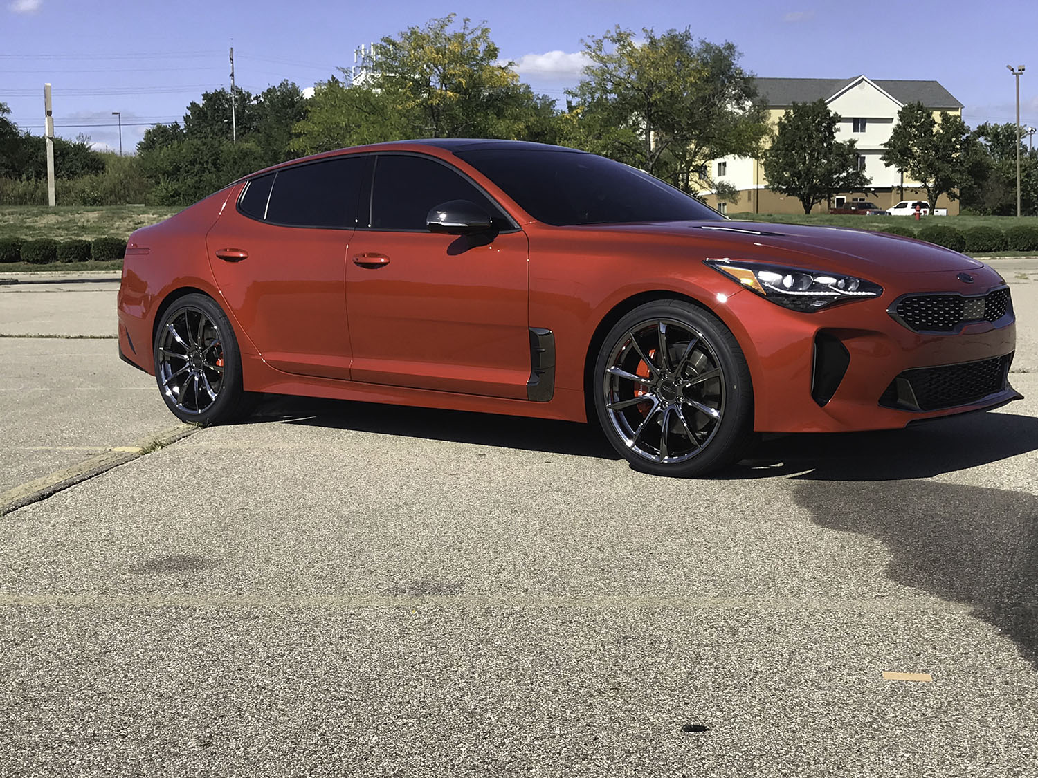 Kia Stinger GT2 Red Ace Alloy AFF05 | Wheel Front
