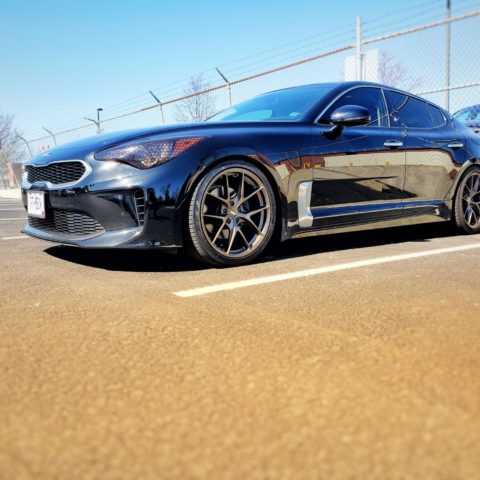 Kia Stinger Black ESR RF2 Wheel Front