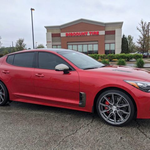 Kia Stinger GT AWD Red Niche Gemello Wheel Front