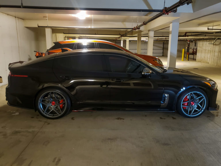 Kia Stinger GT2 Black Variant Xenon Wheel | Wheel Front