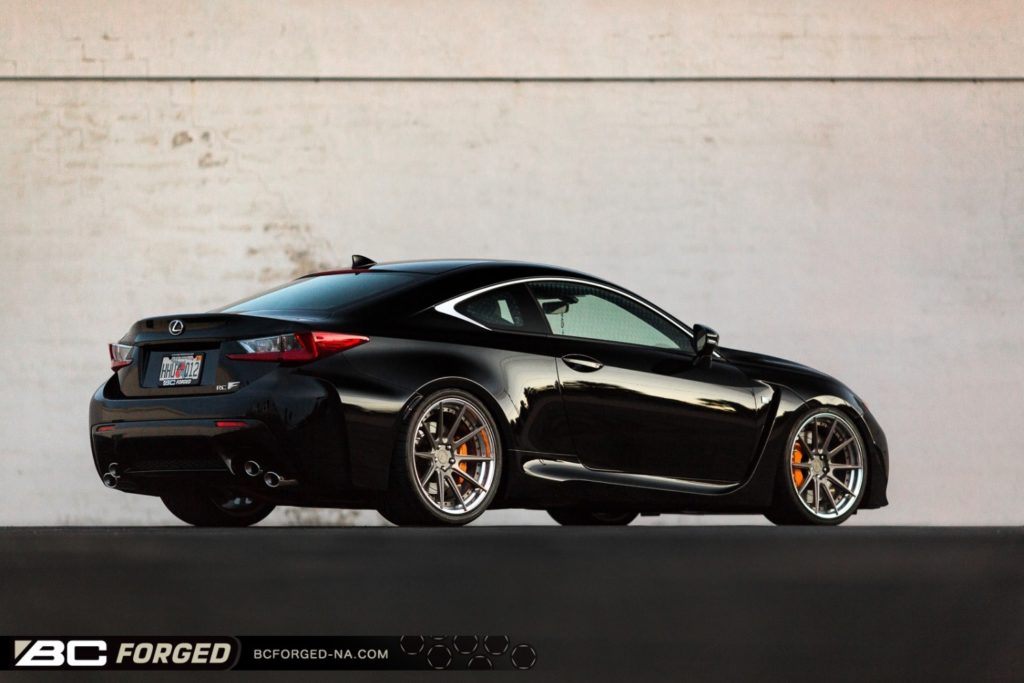 Lexus Rc F Black Bc Forged Hcs S Wheel Wheel Front