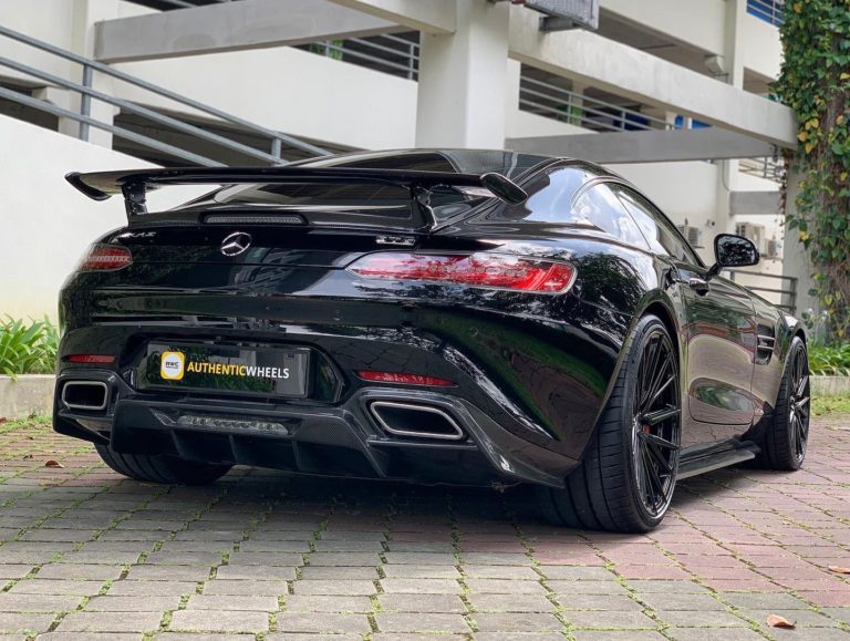 Mercedes-Benz AMG GT S Black Vossen HF-4T Wheel | Wheel Front