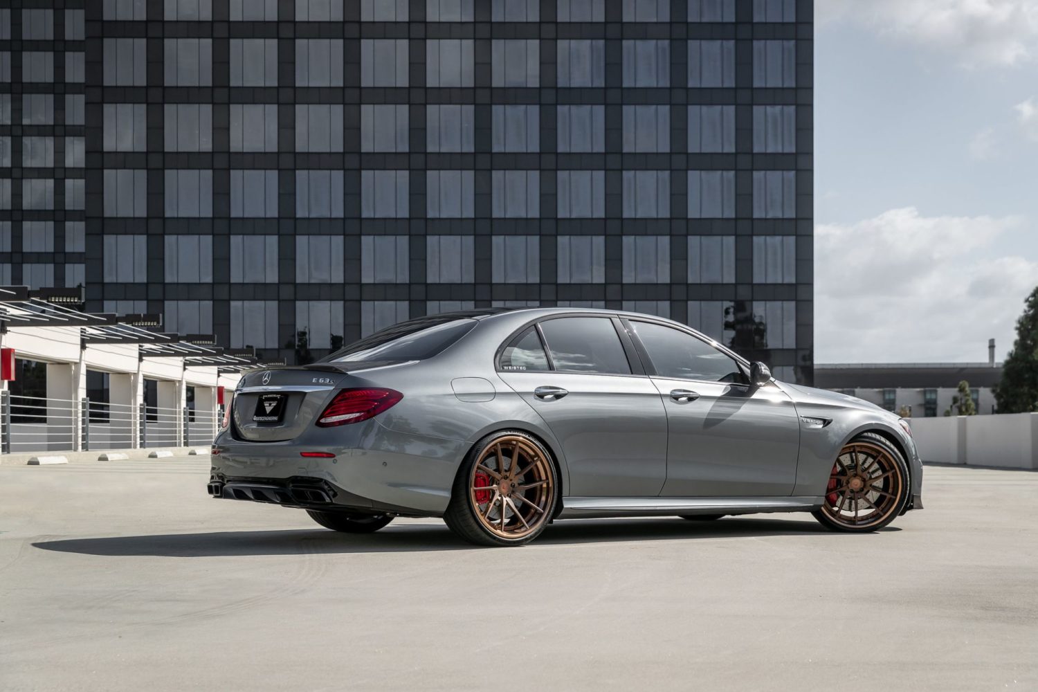 Mercedes Benz E63s Amg W213 Grey With Bronze Vorsteiner Vfn 309