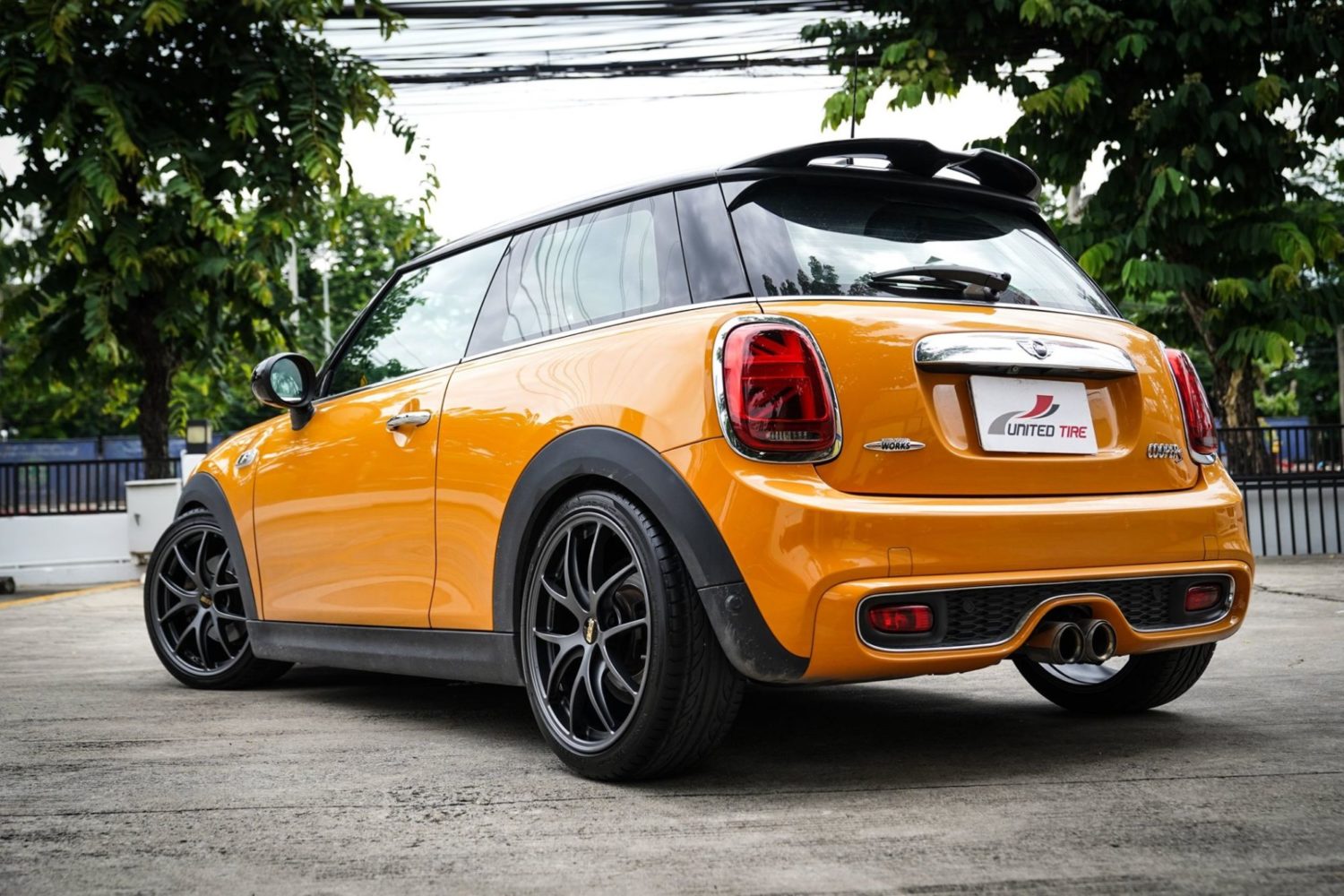 Mini Cooper S F56 Yellow with BBS RI-A Aftermarket Wheels | Wheel Front