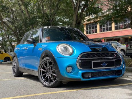 Mini Cooper S F56 Blue Varro VD21X Wheel | Wheel Front