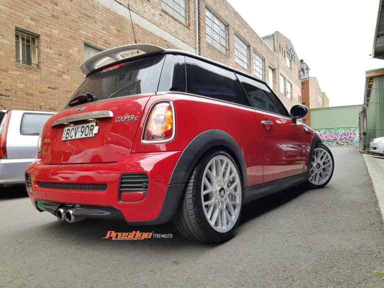 Mini Cooper S Red Rotiform RSE Wheel | Wheel Front