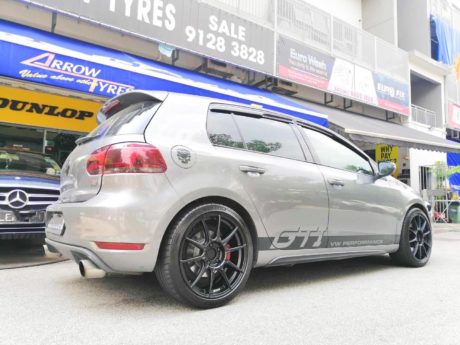 Volkswagen Golf GTI Mk6 Grey SSR GTX01 Wheel | Wheel Front