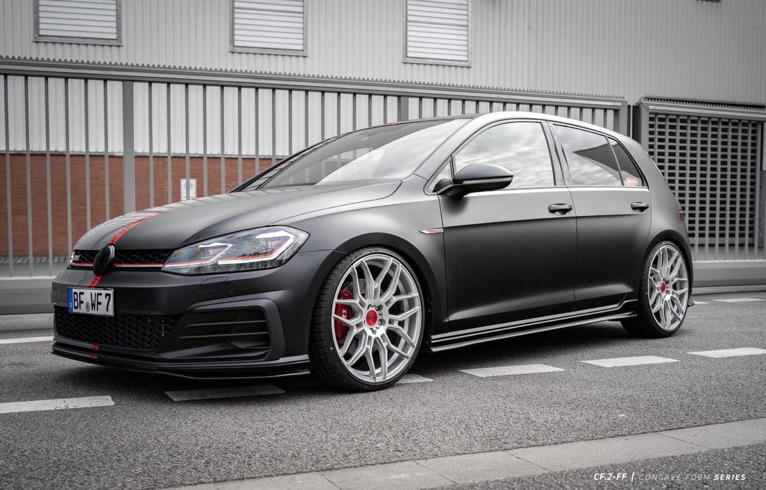 Volkswagen Golf GTI Mk7 Black Wheelforce CF.2 FF Wheel | Wheel Front