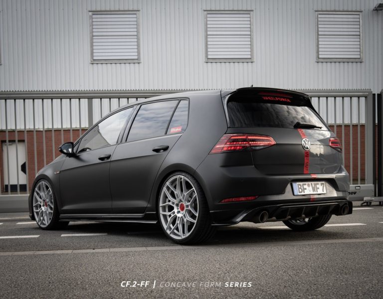 Volkswagen Golf GTI Mk7 Black Wheelforce CF.2 FF | Wheel Front