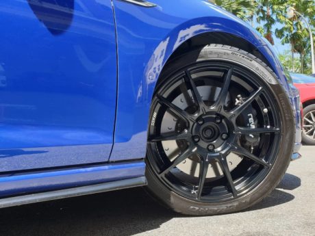 Volkswagen Golf R Mk7 Blue SSR GTX01 Wheel | Wheel Front