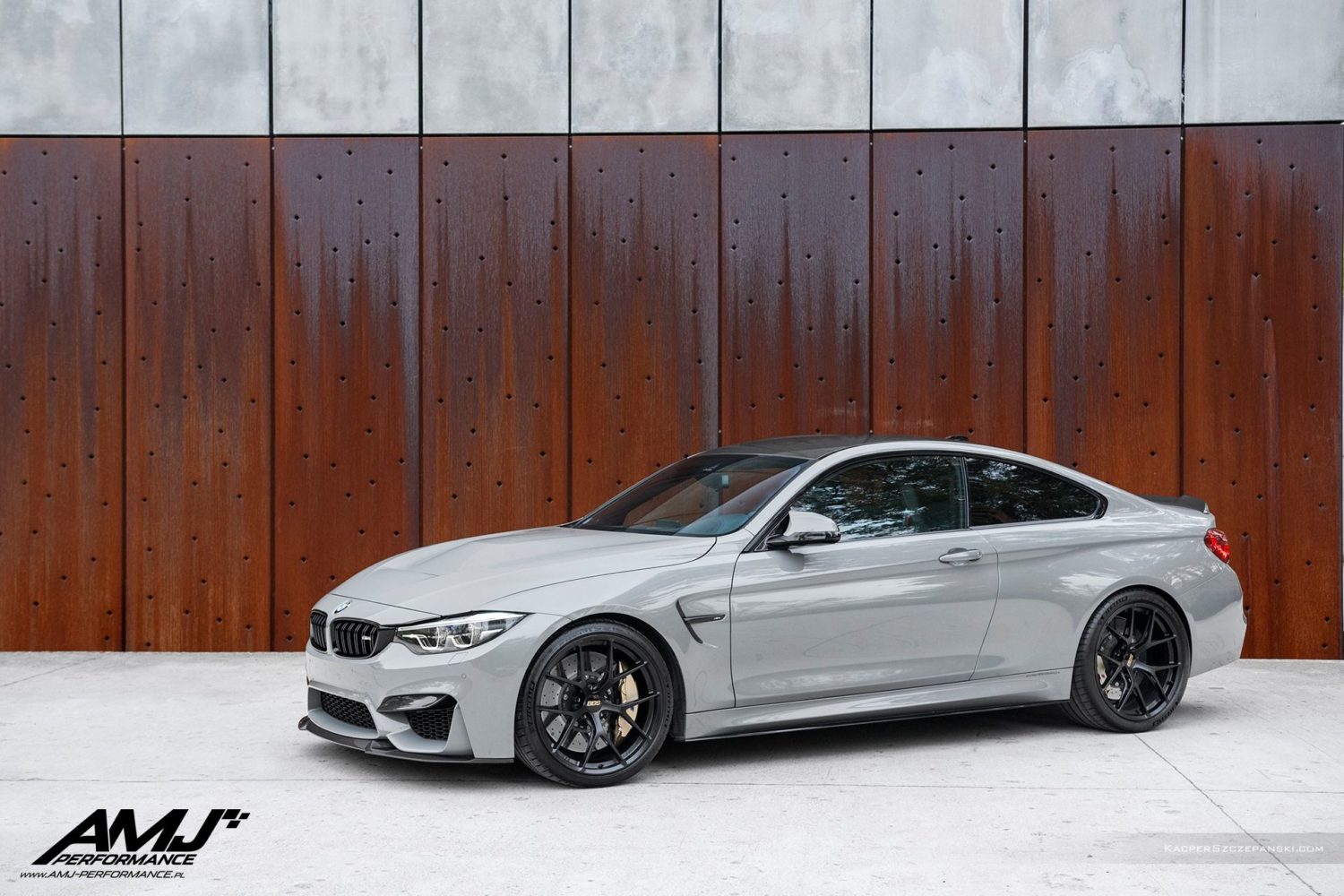 Bmw M4 Cs F82 Nardo Grey Bbs Fi R Wheel Wheel Front