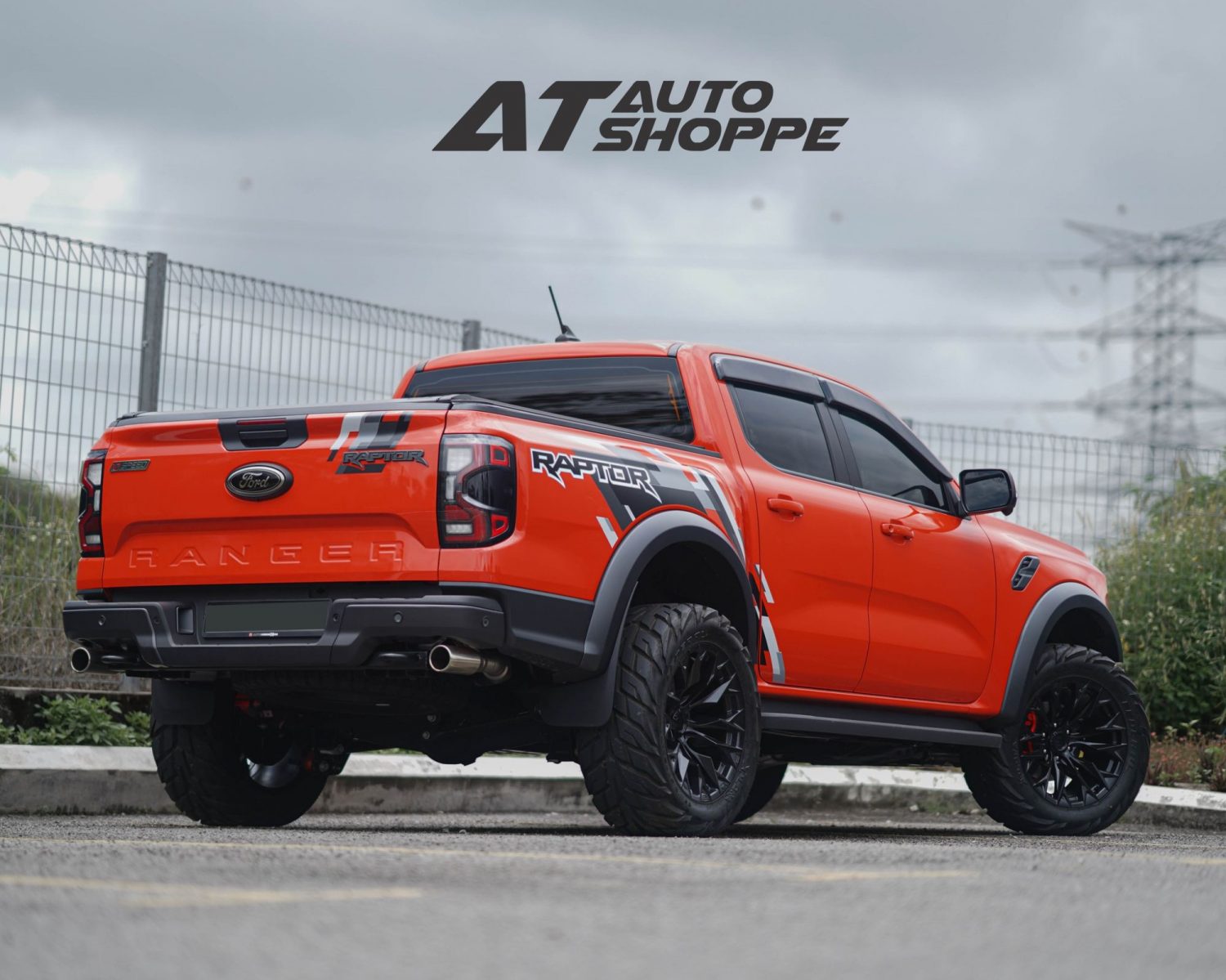 Ford Ranger Raptor NextGen Red Fuel OffRoad Flame 6 D804 Wheel Wheel Front
