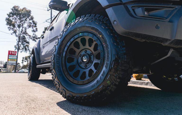 Ford Ranger Next-Gen Black Fuel Off-Road Vector D579 | Wheel Front