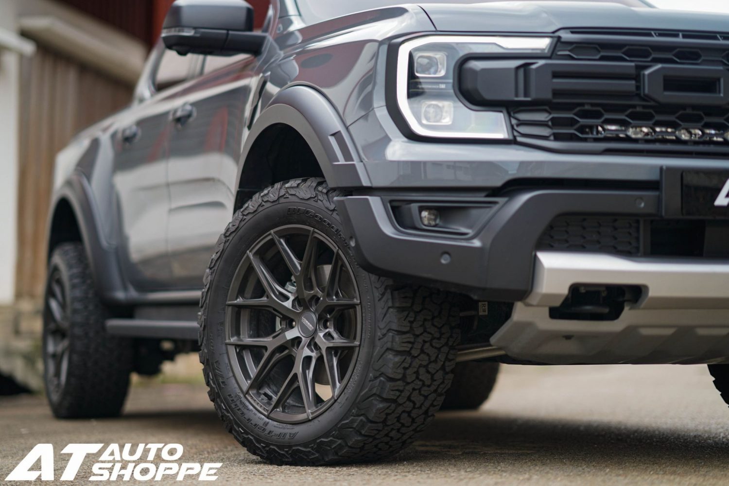 Ford Ranger Raptor Next Gen Grey Vossen Hf Wheel Wheel Front