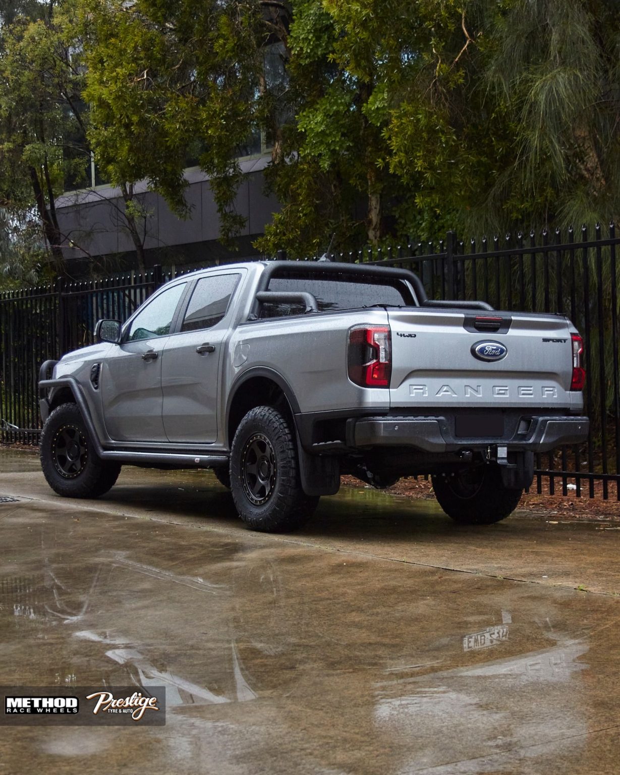 Ford Ranger Next-Gen Grey Method 310 Con 6 | Wheel Front