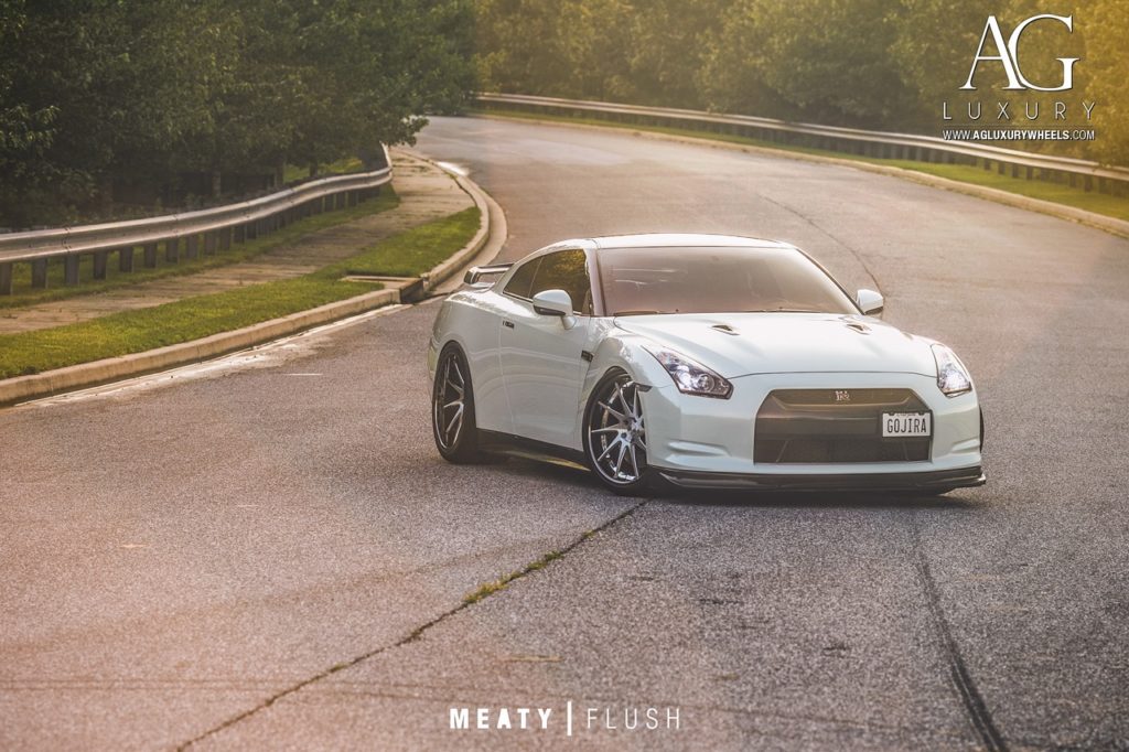 Nissan GT-R R35 White AG Luxury F421 SPEC2 Wheel | Wheel Front