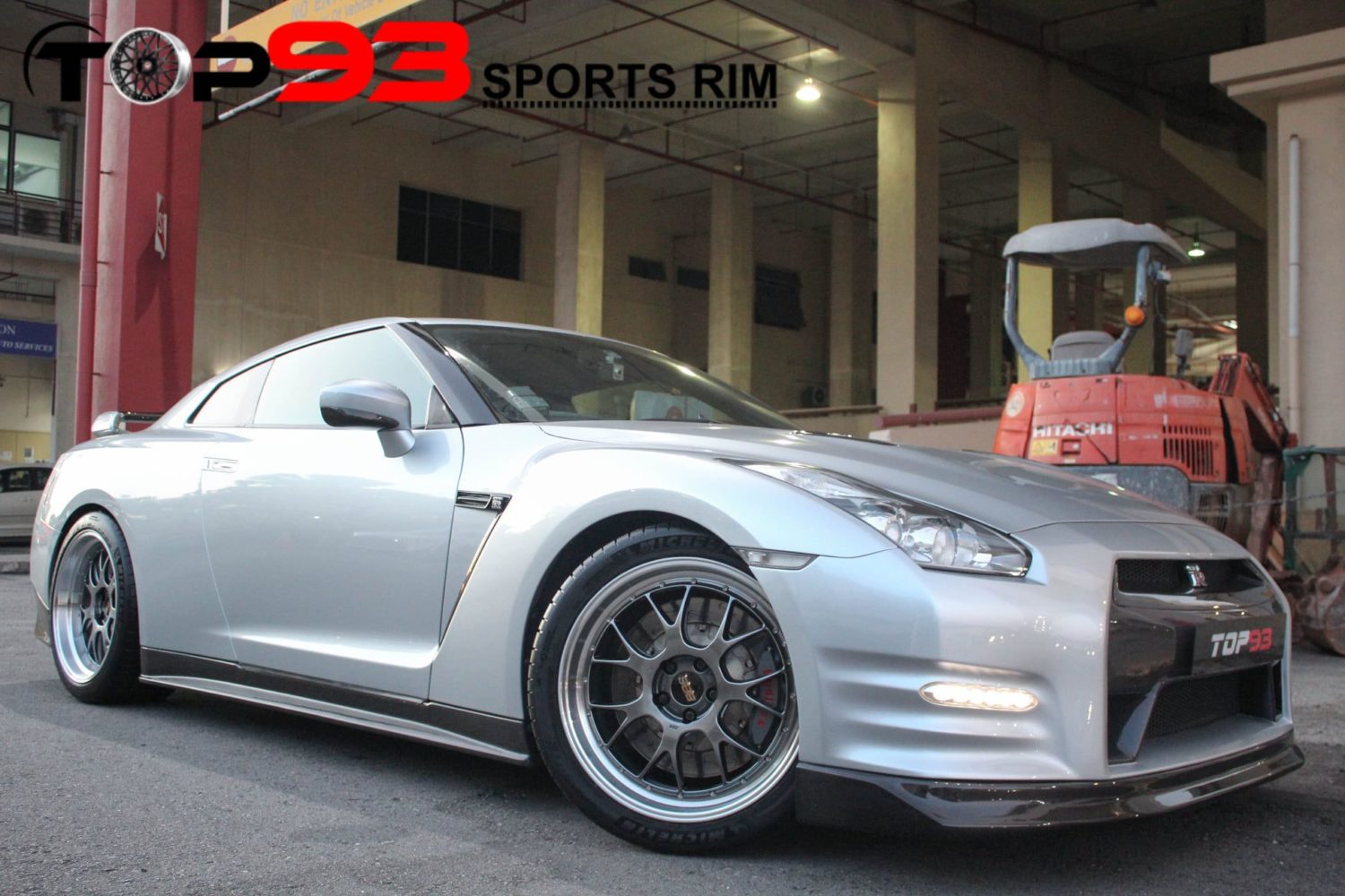 Nissan GT-R R35 Silver BBS LM-R Wheel | Wheel Front