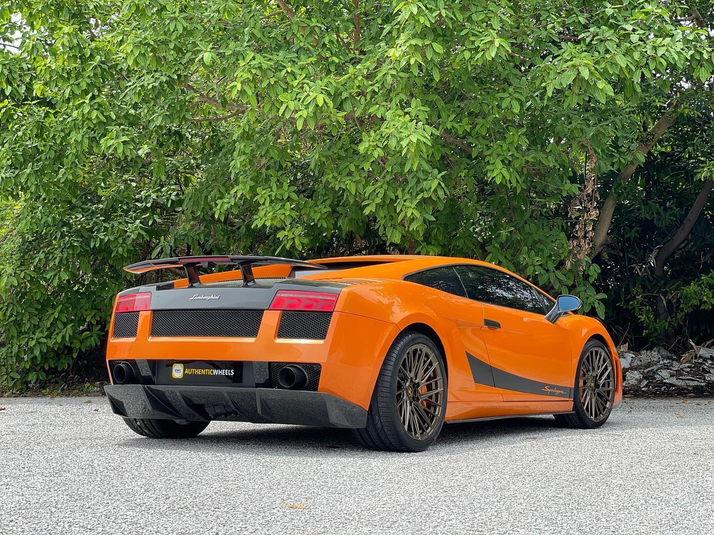 Lamborghini Gallardo Superleggera Orange Vossen EVO-6TR | Wheel Front