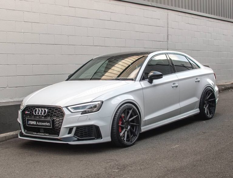 Audi RS3 8V Sedan White BC Forged EH171 Wheel | Wheel Front