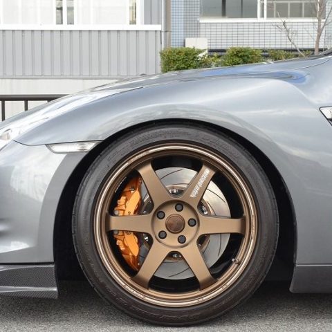 Ultimate R37 Nissan GT-R R35 Grey Rays TE37 Ultra | Wheel Front