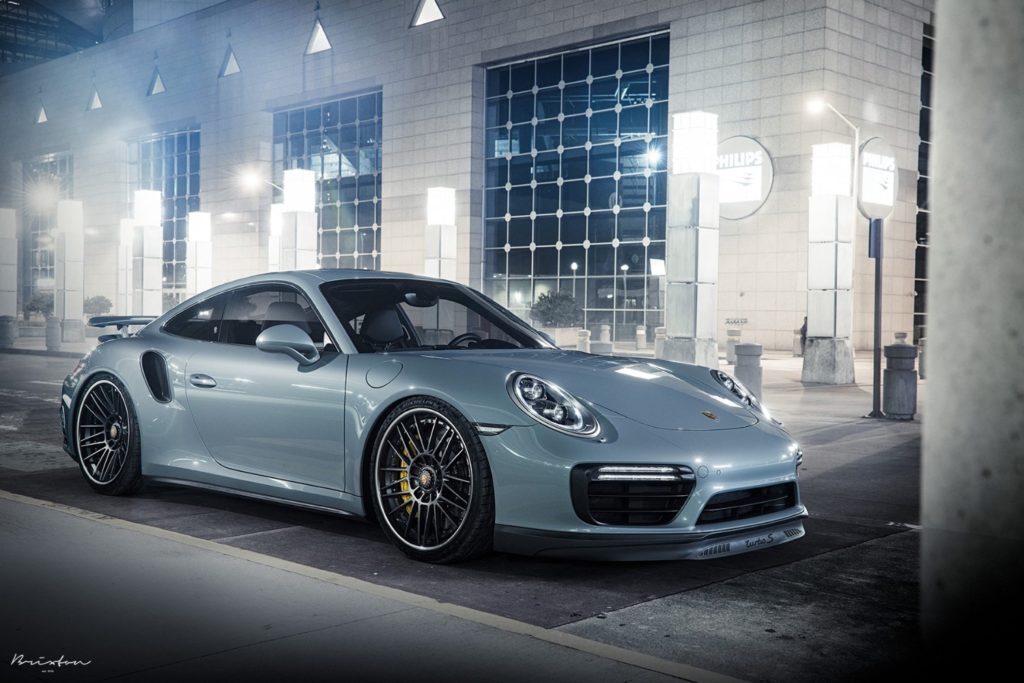 Porsche 911 Turbo 991 Grey Brixton Forged VL7 Targa Wheel | Wheel Front