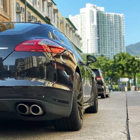 Porsche Panamera Black Avant Garde M520-R Wheel Front