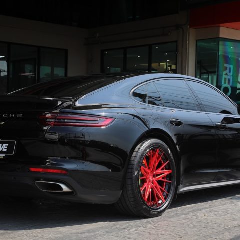 Porsche Panamera Black Vossen M-X6 Wheel Front