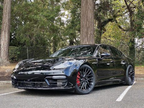 Porsche Panamera Black Vossen EVO-6T Wheel Front
