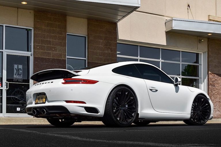 Porsche 911 Carrera 991 White with Victor Equipment Wurttemburg ...