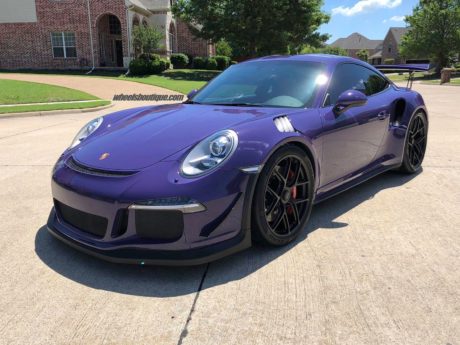 Porsche 911 GT3 RS 991 Purple HRE R101 LW | Wheel Front