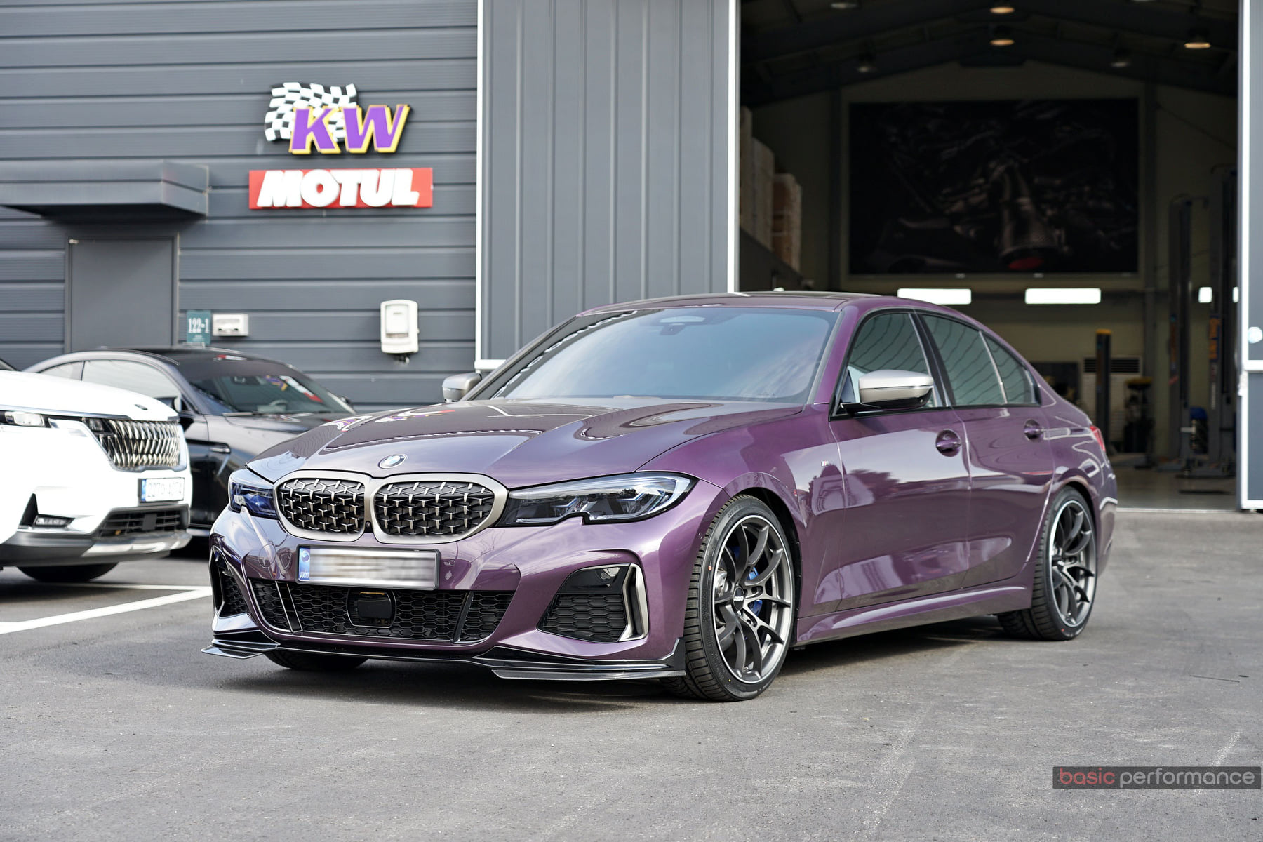 BMW M340i G20 Purple Rays Volk G025 | Wheel Front