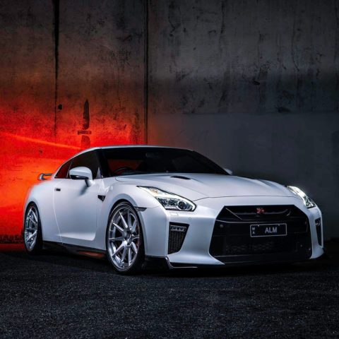 Nissan GT-R R35 White ADV.1 ADV10 | Wheel Front
