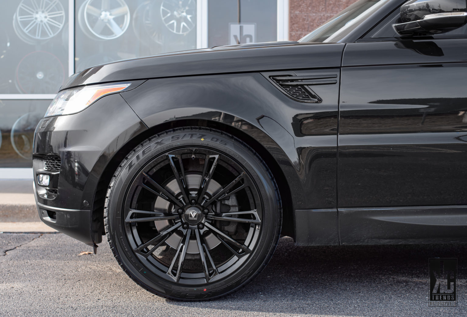 Range Rover Sport Black Asanti ABL-30 | Wheel Front