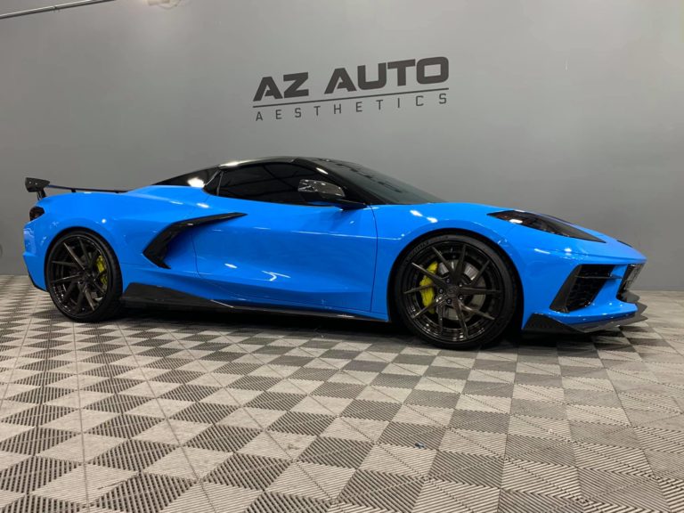 Chevrolet Corvette C8 Stingray Rapid Blue Signature SV307S Wheel