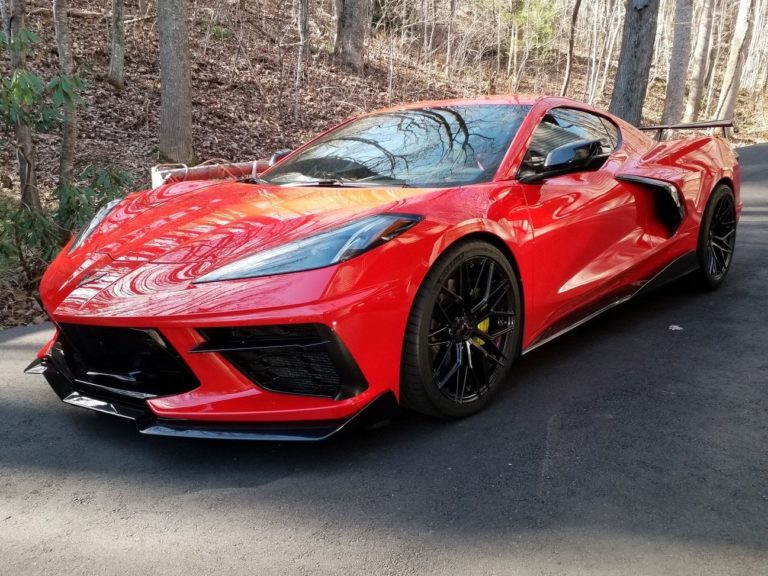 Chevrolet Corvette C8 Stingray Red Avant Garde M520-R Wheel | Wheel Front