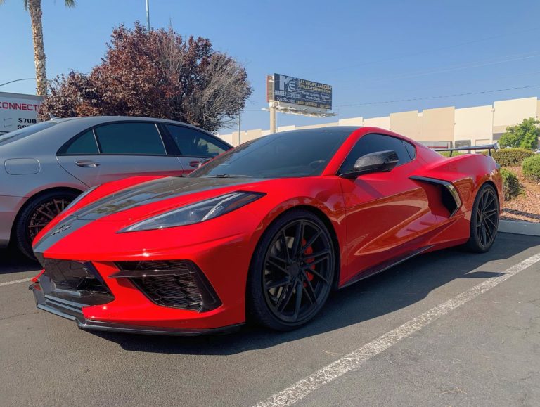 Chevrolet Corvette C8 Stingray Red MRR NES MS-1 Wheel | Wheel Front