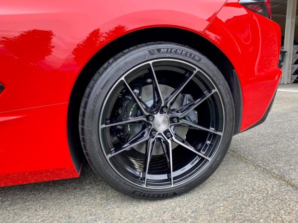 Chevrolet Corvette C8 Stingray Red Vertini RFS1.8 Wheel | Wheel Front