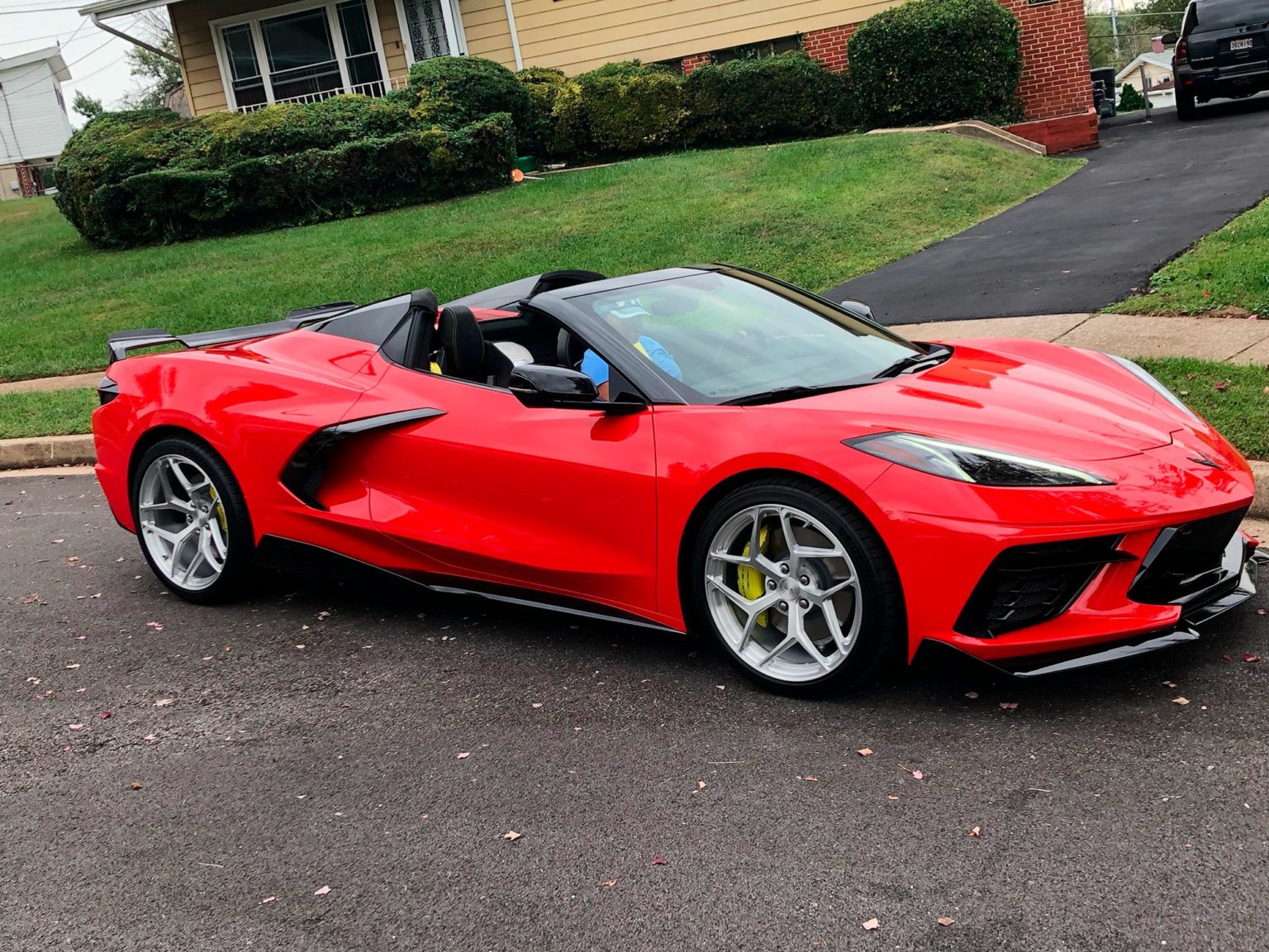 Chevrolet Corvette C8 Stingray Red Signature SV107 | Wheel Front