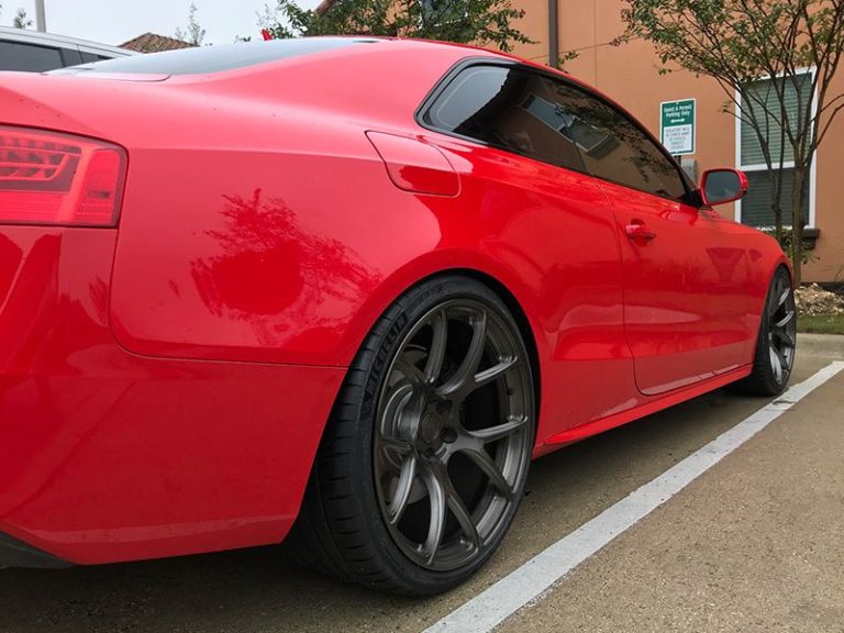 Audi S5 B8 Red Bc Forged Rz05 Wheel Wheel Front