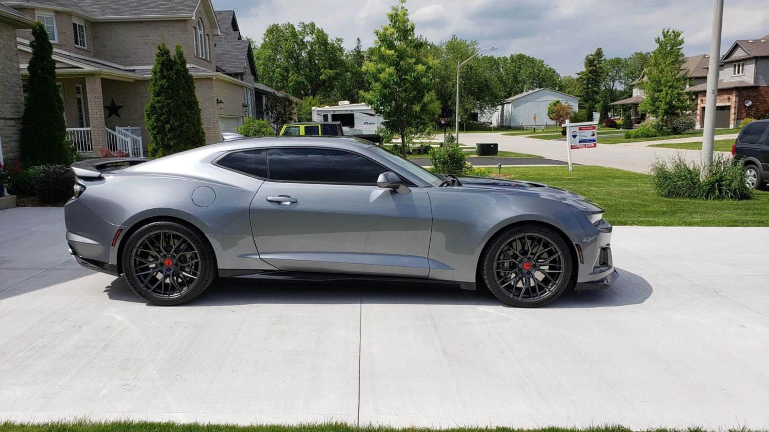 Chevrolet Camaro Zl1 6th Gen Satin Steel Vorsteiner V Ff 107 Wheel Front