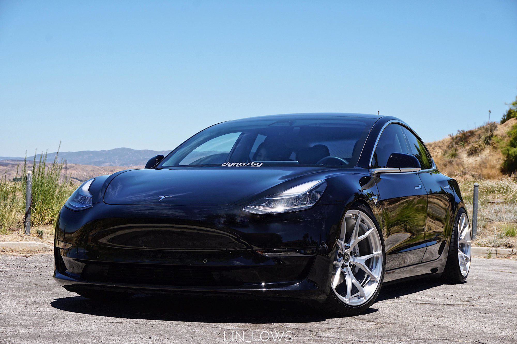 Tesla Model 3 Black Signature Sv104 Wheel Front