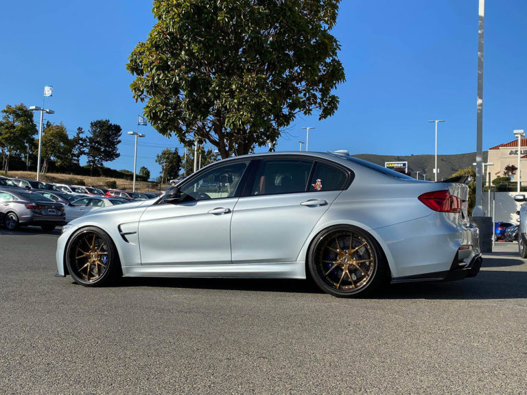 Bmw M3 F80 Silver Rsv Forged Rs 1 S1 Wheel Wheel Front