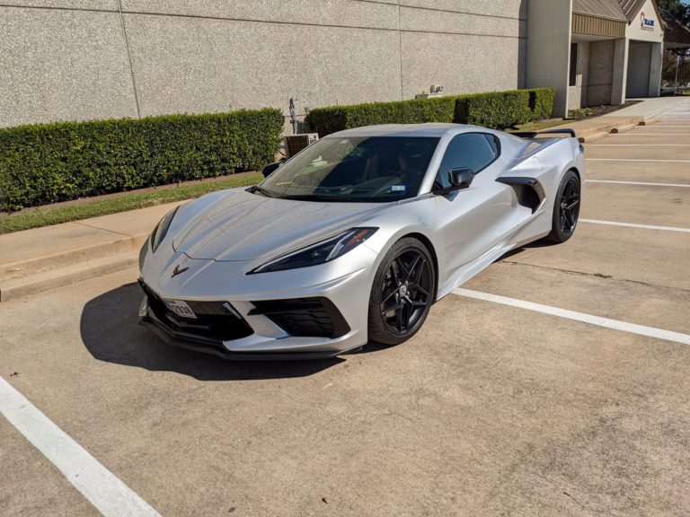 Chevrolet Corvette C8 Stingray Silver HRE FF11 Wheel | Wheel Front