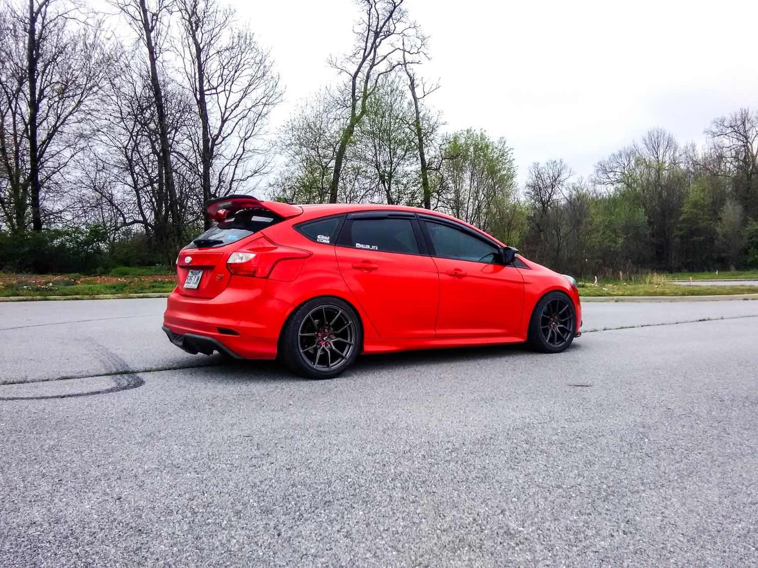 Ford Focus St Mk Red Option Lab R Wheel Front