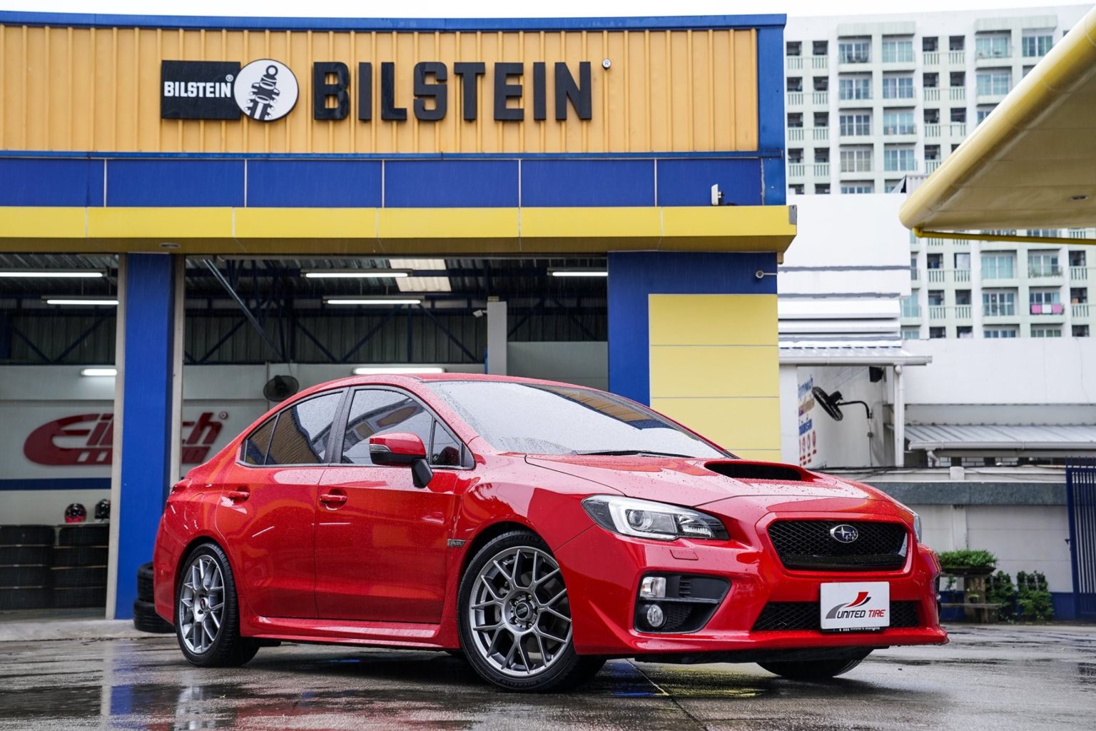 Subaru WRX VA Red BBS XR | Wheel Front