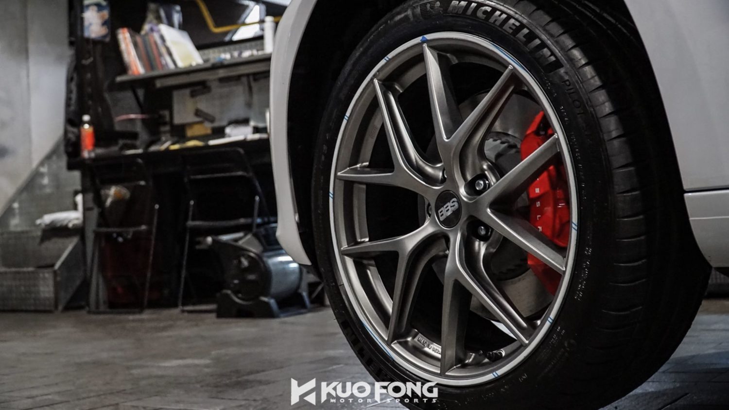 Bbs Rims Model 3 Tesla Model 3 White BBS CI-R | Wheel Front
