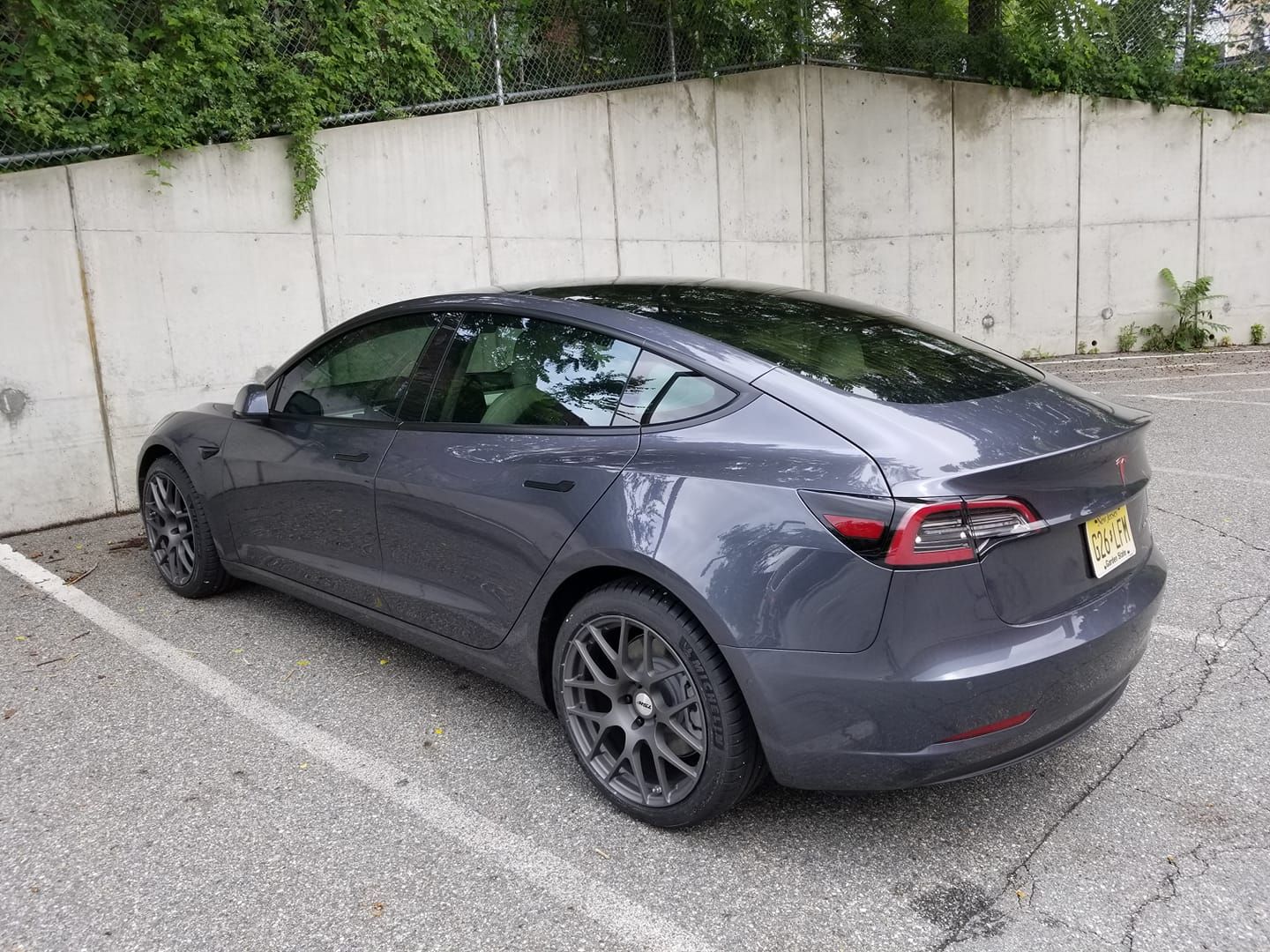 Tesla Model 3 Grey TSW Nurburgring Wheel Front