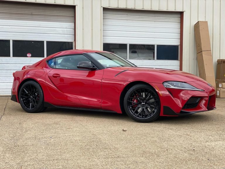 Toyota Supra GR Red Niche Gamma M190 Wheel | Wheel Front