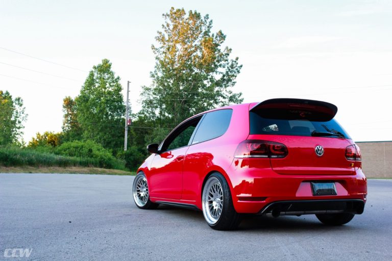 Volkswagen Golf GTI VI Red CCW Classic Wheel | Wheel Front